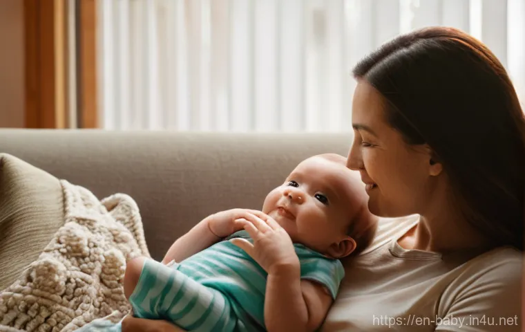 아기 체중 증가 걱정 해결 - **Prompt for Growth Chart Understanding:**
    "A heartwarming scene in a bright, modern pediatricia...