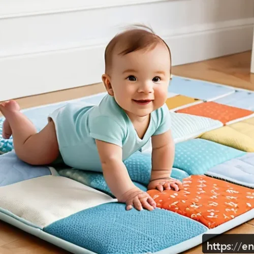 아기 놀이매트 추천 - A cozy baby play area featuring a foldable memory foam mat with a soft organic cotton cover, designe...